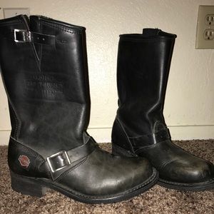 Harley Davidson leather boots
